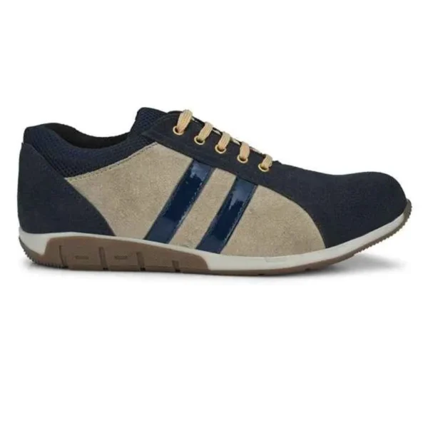 ArmaDuro AD1004 Suede Leather Steel Toe Blue Work Safety Shoes - Image 2