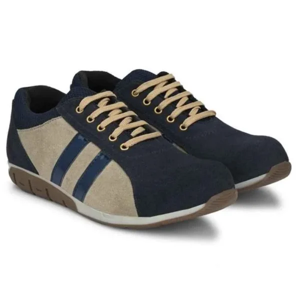 ArmaDuro AD1004 Suede Leather Steel Toe Blue Work Safety Shoes