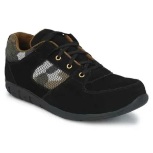 ArmaDuro AD1005 Suede Leather Steel Toe Black Work Safety Shoes