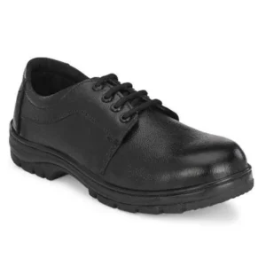 ArmaDuro AD1009 Leather Steel Toe Black Work Safety Shoes