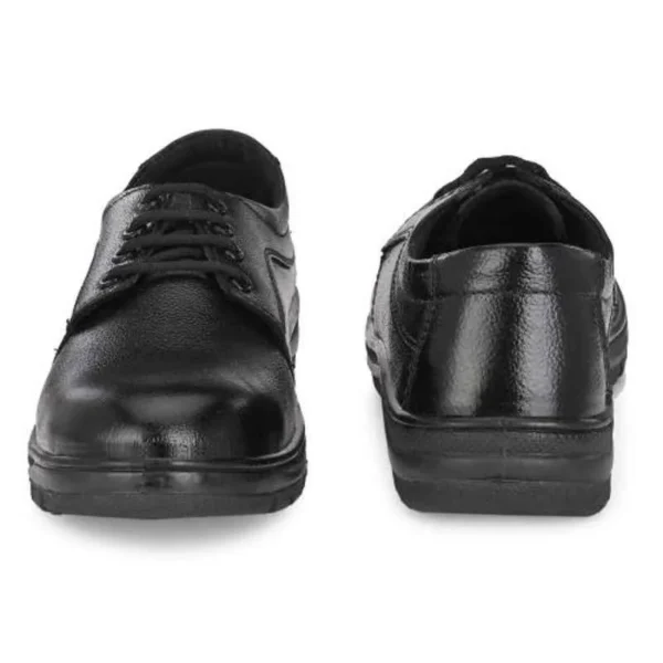 ArmaDuro AD1009 Leather Steel Toe Black Work Safety Shoes - Image 4
