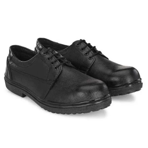 ArmaDuro AD1010 Leather Steel Toe Black Work Safety Shoes - Image 5