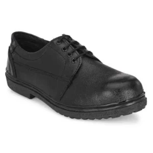 ArmaDuro AD1010 Leather Steel Toe Black Work Safety Shoes