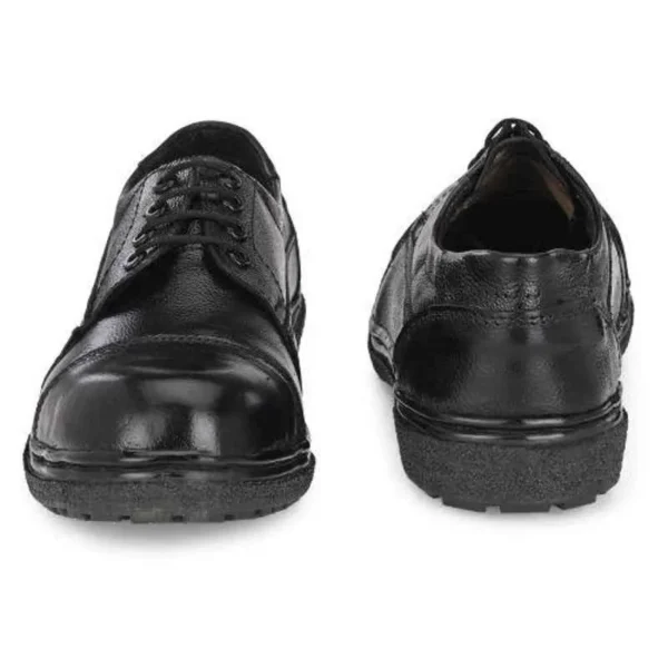 ArmaDuro AD1011 Leather Steel Toe Black Work Safety Shoes - Image 3