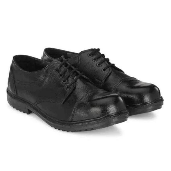 ArmaDuro AD1013 Leather Steel Toe Black Work Safety Shoes - Image 5