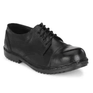 ArmaDuro AD1013 Leather Steel Toe Black Work Safety Shoes