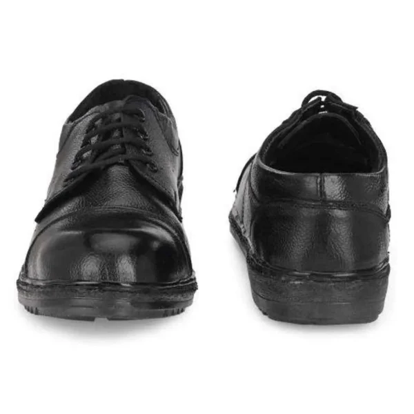 ArmaDuro AD1013 Leather Steel Toe Black Work Safety Shoes - Image 3
