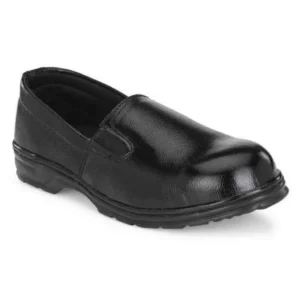 ArmaDuro AD1014 Leather Steel Toe Black Ladies Work Safety Shoes
