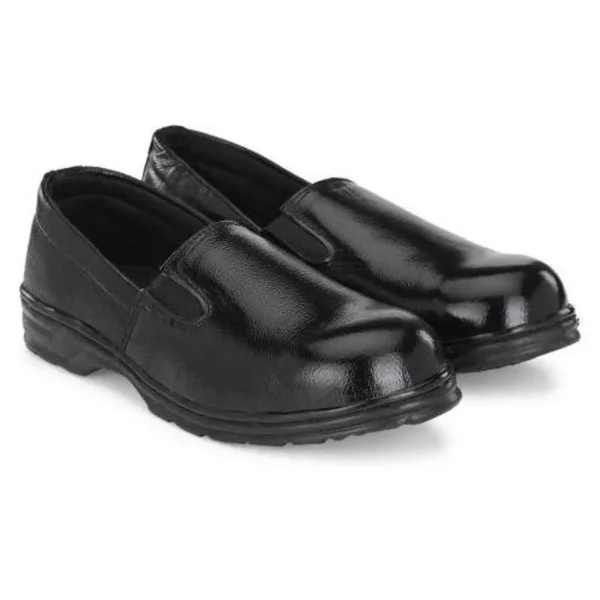 ArmaDuro AD1014 Leather Steel Toe Black Ladies Work Safety Shoes - Image 5
