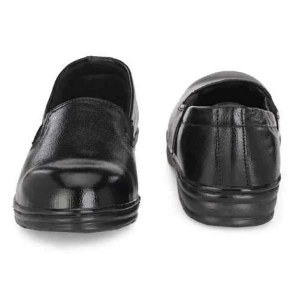 ArmaDuro AD1014 Leather Steel Toe Black Ladies Work Safety Shoes - Image 3