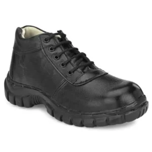 ArmaDuro AD1015 Leather Steel Toe Black Work Safety Shoes