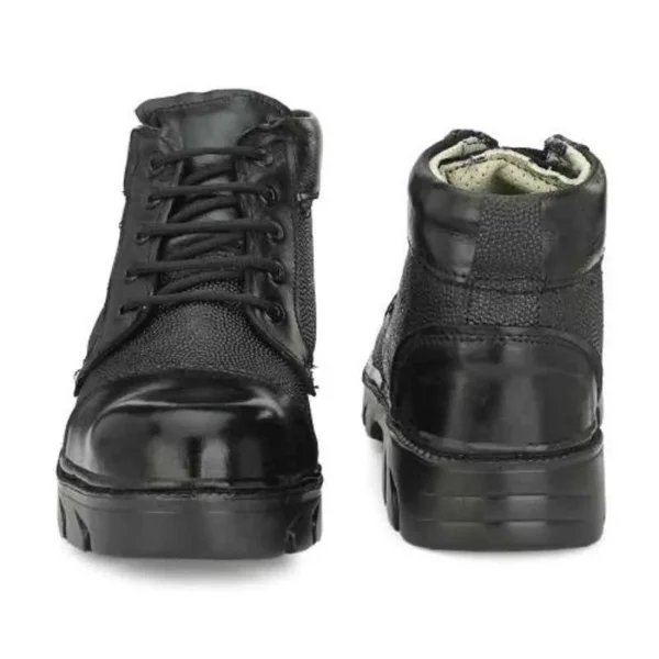 ArmaDuro AD1016 Leather Steel Toe Black Work Safety Shoes - Image 3