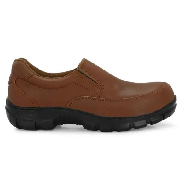 ArmaDuro AD1029 Tan Leather Steel Toe Safety Shoes - Image 2