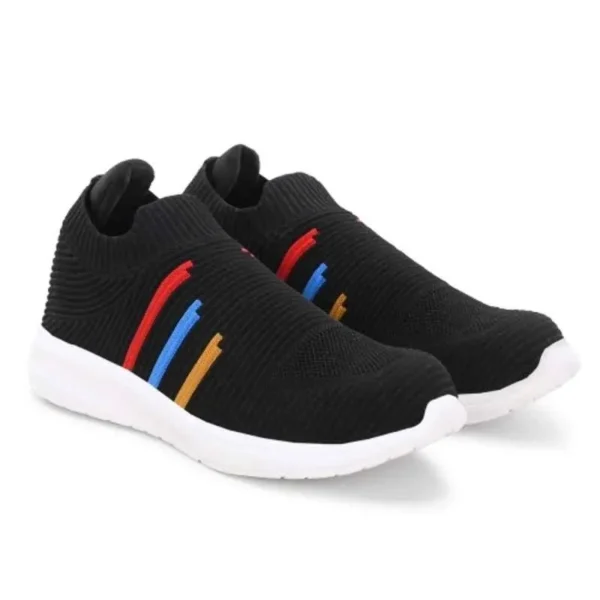 ArmaDuro Knitted Fabric Steel Toe Black Safety Shoes ADR_1032_BLACK - Image 6
