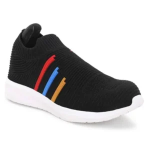 ArmaDuro Knitted Fabric Steel Toe Black Safety Shoes ADR_1032_BLACK