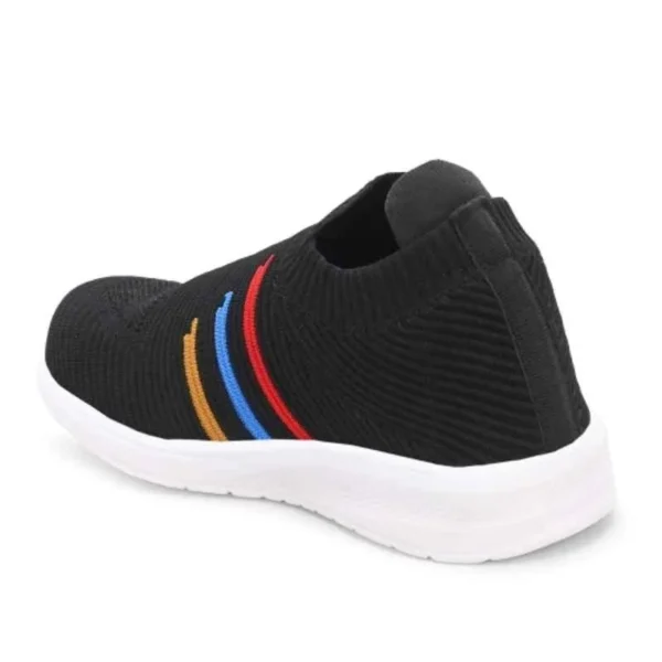 ArmaDuro Knitted Fabric Steel Toe Black Safety Shoes ADR_1032_BLACK - Image 4