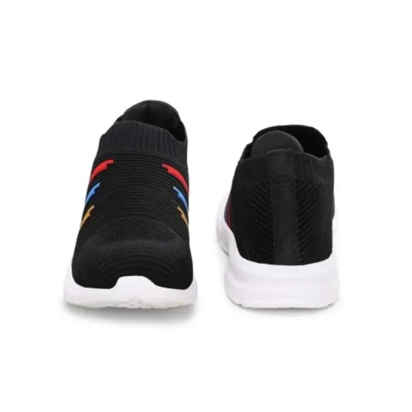 ArmaDuro Knitted Fabric Steel Toe Black Safety Shoes ADR_1032_BLACK - Image 3