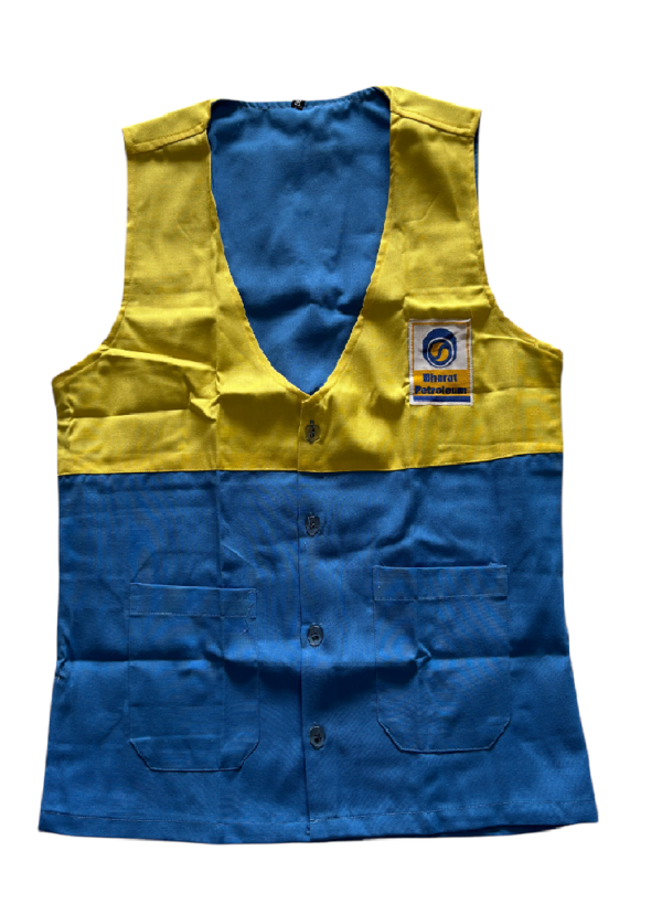 BPCL Petrol Pump Salesman Uniform Waistcoat