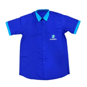 Nayara Energy Petrol Pump Salesman Uniform Half Shirt