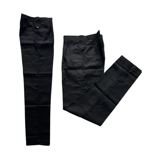 Security Uniform Black Matty Pant