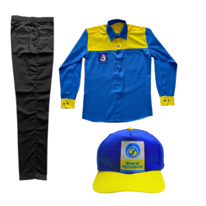 BPCL Bharat Petroleum DSM Uniform Set (Pant+Full Shirt+Cap)