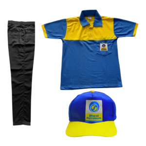 BPCL Bharat Petroleum DSM Uniform Set (Pant+T-Shirt+Cap)
